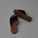 Soda Shoes Women Sandals Crisscross Band Strap Casual Slides REFLECT-S Black 6