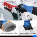 Toolant Winter Work Gloves for Men & Women, 3/4 Waterproof Freezer Gloves with Thermal Insulated, Durable, Strong Grip