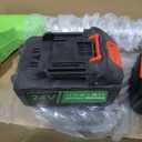 Electric Weed Wacker - Cordless Weed Electric Eater, 4IN1 Brush Cutter with 2 x 24V 4.0Ah Batteries & Charger, Battery Powered Grass Trimmer with Adjustable Shaft & Head for Yard and Lawn Care