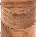 EDHAS Bowl Set of 4 – Hand-Carved, Food-Safe Rustic Small Bowls for Entertaining, Parties, Snacks, Candy, Nuts, Dips, Desserts, Kitchen Gift (3" X 3" X 1.5")