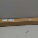 Madison Park Kyler Cordless Roman Shades - Single Panel, Lightweight Linen Blend Fabric, Natural Design, Easy Installation, Light Filtering Window Blind, Bedroom, Living Room Decor 27"W x 64"L Ivory