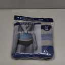6 Pack Blended Cotton Full-Cut Briefs (Blues, Large)
