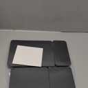 4 Pack Buffet Risers Food Risers for Buffet Table Acrylic Risers Display Stands Tall Cake Stands Cylinder Stands for Party Pedestal Cake Stand Dessert Table Display Set Cupcake Stands Cupcake Display (black, 4)