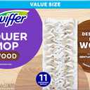 Swiffer PowerMop Wood Mopping Pad Refills for Floor Cleaning, 11 Count