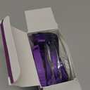 Cat Calming Collar, Pheromone Anti-Anxiety Treatment, Water Resistant, 4 Pack (Purple)