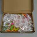 Halloween Neon Fangs Teeth, Costume, Funny Dress-Up, Pretend Play Decoration (24-Pack)
