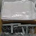 Large Baby Playpen for Babies and Toddlers, Playpen 7450, Large Baby Play Yards Indoor & Outdoor, Sturdy Safety Baby Play Pen with Soft Breathable Mesh, Toddlers Activity Center with Anti-Slip Base (Grey)