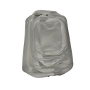 5 Pack clear plastic Back Packing white mixed Size