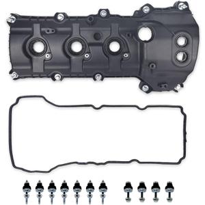 MITZONE Valve Cover Compatible with Ford Edge Explorer F-150 Flex Mustang Taurus Transit 150 250 350 Lincoln Continental MKS MKT MKZ MKX 3.5L 3.7L 2011-2020 Non Turbocharged Driver Side