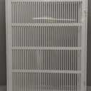 25"W x 20"H [Duct Opening Size] Steel Return Air Filter Grille - Removable Face/Door for 1 inch Filters -HVAC Vent Cover Grill - White [Outer Dimensions: 27 5/8"W X 22 5/8"H]