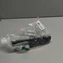 MAD SHARK Knife Sharpener, 6 Adjustable Sharpening Angle, Coarse & Fine Knife Sharpener Tool, Handheld Manual Knives Sharpener for Kitchen Knives, Pocket , Scissors, LARGE, Black