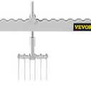 VEVOR Dent Pull Lever Bar, 6 Claw Hook Dent Puller, Single Leg Lifter Portable Dent Pull Bar Aluminum Alloy for Car Dent Repairing