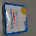 Vmaisi Adhesive Magnetic Locks for Cabinets & Drawers (40 Locks and 4 Keys)