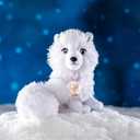 Arctic Fox Stuffed Animal, Gifts for Kids, Wild Onez Zoo Animals, Arctic Fox Plush Toy 12 inches