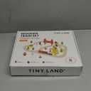 Tiny Land 55PCS Wooden Train Set - Compatible with Major Brand Tracks, Educational Toy for Toddlers & Kids Ages 3-7, Durable Wooden Railway Tracks