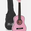 Music Alley MA-51 Classical Acoustic Guitar Kids and Junior Pink, Half Size