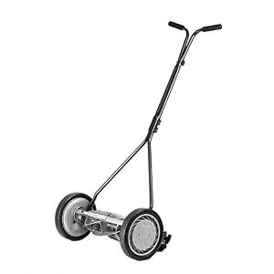 American Lawn Mower 1415-16 16-Inch 5-Blade Push Reel Lawn Mower, Gray