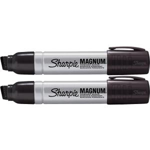 2 Pack Sharpie 44101 Sharpie Magnum Permanent Marker Black