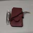 Harryshell Crossbody for Samsung Galaxy S24 Plus 5G Case Wallet [8 Card Slots] with [Theft-Scan Blocking],Cash Coin Zipper Pocket Long Shoulder & Wrist Strap for S24+ Plus 6.7 Inch (Burgundy Red)