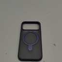 TORRAS Magnetic Ostand for iPhone 17 Pro Max Case, [Military Grade Drop Tested] [Compatible with MagSafe][Build-in Kickstand] Translucent Slim Soft Edge Anti-Fingerprint 6.9" 2026, Deep Blue