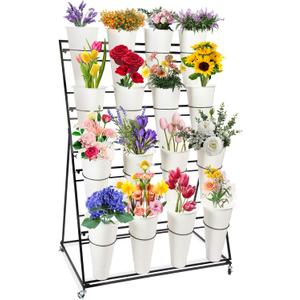 Flower Display Stand, White