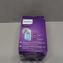 Philips Fabric Shaver, Removes Fabric Pills, Suitable for All Garments, Large Blade Surface, Cleaning Brush, Includes Batteries, Blue (GC026/00)