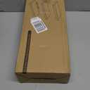 BAYKA Floating Shelves Bathroom for Wall Shelf Over Toilet Farmhouse Rustic Wood for Bedroom, Kitchen, or Living Room Decor Organization Display Shelving Rustic Brown, Set Of 3 (15.7 Inches)