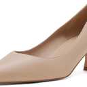 Mucccute Kitten Heels for Women Pumps Pointed Closed Toe Heels 2 in Low Heel Comfy Formal Work Pumps Size 9