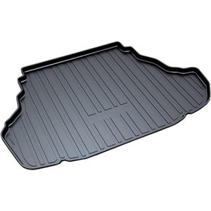 Camry Cargo Liners,Rear Cargo Trunk Tray Floor Mats Compatible with 2013 2014 2015 2016 2017 Toyota Camry (No Hybrid Models),All Weather Protector Custom 3D Waterproof Durable Odorless TPO Accessories, Black 