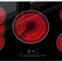 GASLAND Electric Cooktop 36 Inch, 5 Burners with Bridge Zone, 220V
ETL Certified, 9200W High Power, Cook Multiple Dishes at Once, Touch Control, Timer & Child Lock, Ideal for Family Gatherings