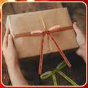 2 x Waydress 36 Pcs Velvet Bows Christmas Tree Ornaments 5 x 7 Inch Vintage Velvet Ribbon Wreath Bows for Christmas Tree Garland Gift Wrapping Xmas Home Decor, Brown, Beige, Moss Green