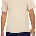 Forever 21 Men's Supima-Blend Cotton Crew Tee (XX-Large, Brown)