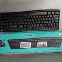 Logitech MK270 Full Size Wireless Keyboard and Mouse Combo - Black