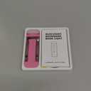 Glocusent USB Rechargeable Book Light, Portable Clip-on LED Reading Light, Reading Lights for Books in Bed with 3 Amber Colors & 5 Brightness Dimmable, Compact & Long Lasting, Perfect for Book Lovers (Pink)