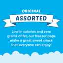 Fla-Vor-Ice Popsicle Variety Pack of 1.5 Oz Freezer Bars, Assorted Flavors, 100 Count (EXP 02/29/28)