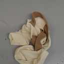 Holibeat Newborn Boy Photography Props Baby Boy Photo Shoot Outfits Infant Gentleman Romper Suits with Hat (White Brown)