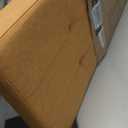 SONGMICS Mazie Collection - Storage Ottoman Bench, 43 Inches Folding Foot Rest Stool, End of Bed Bench, Easy Assembly, for Living Room, Bedroom, Entryway, Ginger ULSF077K04