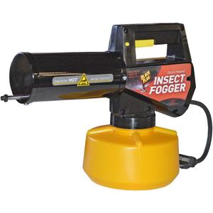 Black Flag 190107 Electric Insect Fogger for Killing and Repelling Mosquitoes, Flies, and Flying Insects Outdoors, Yellow & Black