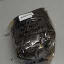 Peryiter 4 Pcs Black Pure Pleated Fan Flag Bunting 3 x 6 ft Bunting Half Fan Hanging Banner with 3 Grommet for Indoor Outdoor Holiday Halloween Yard Patriotic Decoration, Solid Color