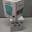 Cherry Pitter Tool - Cherry Seed Remover for Multiple Cherries, Easy Push Press One-Hand Operation, Perfect for Canning, Baking & Jam Making (Blue)