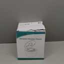 Upgraded Ultrasonic Retainer Cleaner Machine, 45kHz Ultrasonic Dentures Cleaner for Night Guards, Braces, Aligner, Toothbrush, Jewelry and More, 200ML Capacity, White