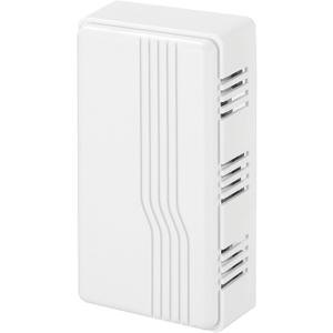 Heath Zenith Wired Mechanical Doorbell Chime, White, Plastic, Wired, 2 Tunes, Vertical, Horizontal, 80 dB, Button Not Included