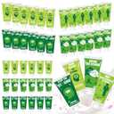Piuaeue 50 Pcs Mental Health Awareness Month Favors Green Awareness Ribbon Hand Cream Gifts Bulk Figure Hydrating and Soothing Hand Lotion for Mental Health Month Party Gifts Supplies