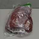 Dokotoo Sweaters for Women Fashion Solid Crewneck Loose Fit Long Sleeve Contrast Cable Knit Pullover Sweater Jumper Tops (XX-Large, Red)