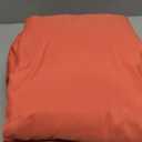 ROSE&RISY Orange Red Queen Sheet Set, 4 Pieces Soft Bedding Queen Sheet Set, Breathable and Cooling Sheet Bed Set,Includes 1 Fitted, 1 Flat, 2 Pillow Cases - Deep Pocket (Orange Red, Queen Size)