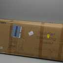 Toddler Tower 4-in-1 Multifunctional Kitchen Stool Helper with Removable Safety Board, Adjustable Heights, Slide, Highchair, Chalkboard, Montessori Games (Wood)