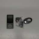 64GB MP3 Player with Bluetooth 5.3, Music Player with HiFi Sound for Sports Runners, 2.4" Screen MP3 Player Built in HD Speaker Voice Recorder FM Radio E-Book, Expanded Up to 128GB, Earphone Included (Black)