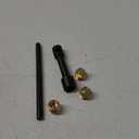 soujkooy 3 Pcs Boat Drain Plug with Boat Drain Plug Wrench, Brass Drain Plugs Flare Tube Fitting Spare Garboard Drain Plug Kit for Most Boats Hulls Parts