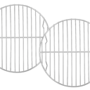 TeamFar Round Cooling Rack Set of 2, 9 Inch Round Baking Steaming Roasting Rack Set Stainless Steel, Healthy & Dishwasher Safe, Mirror Finish & Rust Free