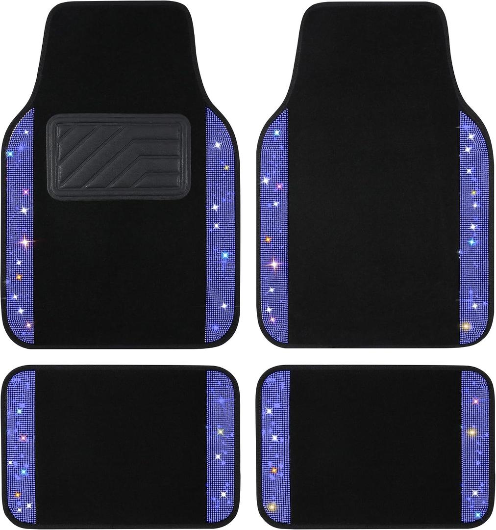 VarCozy Bling Car Floor Mat
